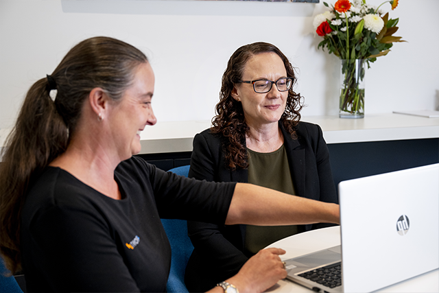 4Front SMSF accountant discussing SMSF setup and accounting requirements