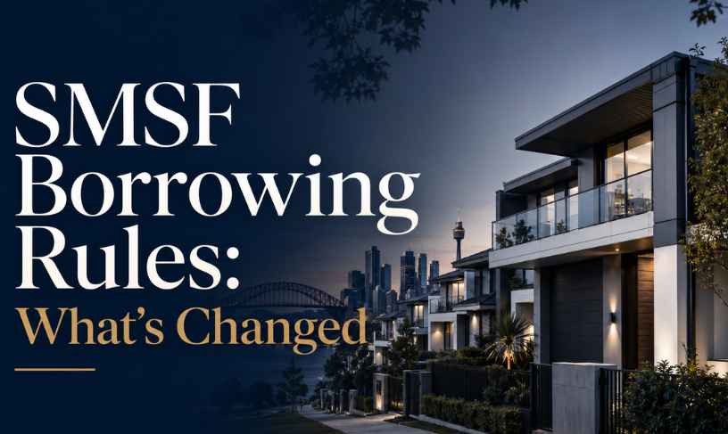 SMSF property borrowing rules changing for residential property investments in 2026.